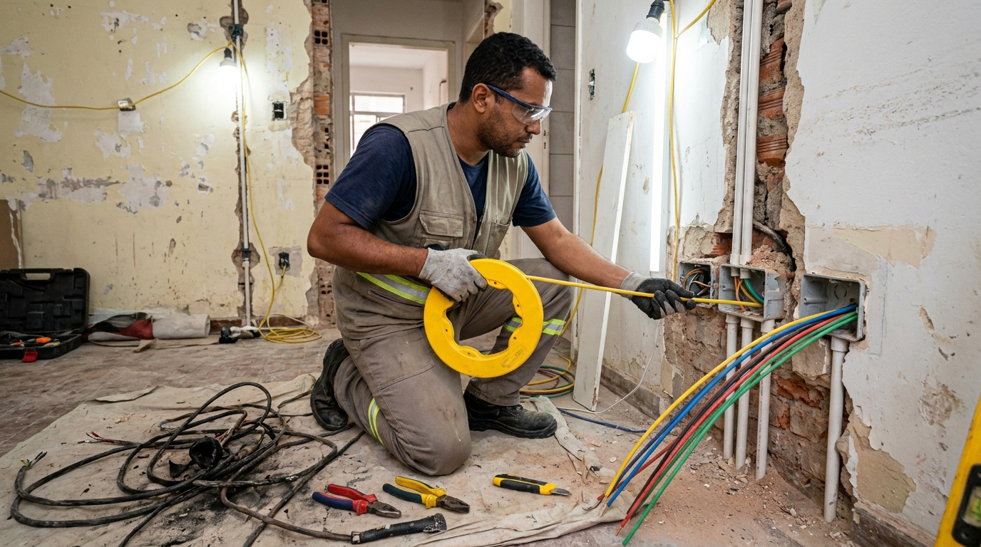Cabeamento elétrico para empresas em Maceió‑AL
